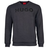 HUGO Mens Sweater - DEM, Sweatshirt, Round neck, French Terry, Logo, Cotton