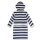 Sanetta Boys Bathrobe - Swimwear, Cotton, Hood, Pocket, Stripes Blue/White 104