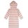 Sanetta Girls Bathrobe - Swimwear, Cotton, Hood, Pocket, Stripes Pink/White 104