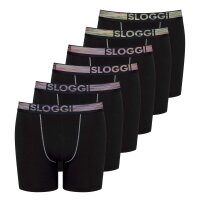Sloggi Herren Long Boxer Shorts, 6er Pack - GO ABC...