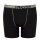 Sloggi Mens Long Boxer Shorts, 6 Pack - GO ABC NATURAL H Short, Organic Cotton Black S (Small)