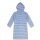 Sanetta Kinder Bademantel - Bademode, Baumwolle, Kapuze, Tasche, Streifen Blau/Weiß 104