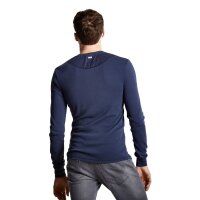 SCHIESSER Revival Herren Shirt - Langarm, Unterhemd, Karl-Heinz Blau XL