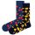 Happy Socks Unisex Socken, 2er Pack - Classic Crew, Organic Cotton, Farbmix Cherry 41-46