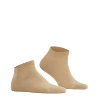 FALKE Herren Sneaker - Cool 24/7, Socken, Klimaaktivsohle, Unifarben Beige 39-40