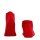 FALKE Herren Sneaker - Cool 24/7, Socken, Klimaaktivsohle, Unifarben Rot 39-40