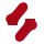 FALKE Mens Sneaker - Cool 24/7, socks, climate active sole, solid colours Red 5-6 UK