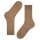 FALKE Men Socks - Carpet in Shoe, Merino Wool, plain Colours Brown 41-42 (UK 7-8)