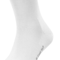 FALKE Herren Socken - Cool 24/7, Businessstrumpf, Kurzstrumpf, Uni Weiß 41-42
