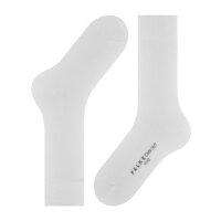 FALKE Mens Socks - Cool 24/7, Business Stockings, Short Stockings, Uni White 7-8 UK