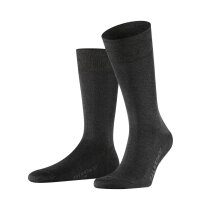 FALKE Mens Socks - Cool 24/7, Business Stockings, Short Stockings, Uni Anthracite 7-8 UK