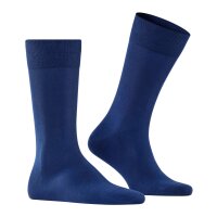 FALKE Herren Socken - Cool 24/7, Businessstrumpf, Kurzstrumpf, Uni Blau 41-42