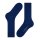 FALKE Herren Socken - Cool 24/7, Businessstrumpf, Kurzstrumpf, Uni Blau 45-46