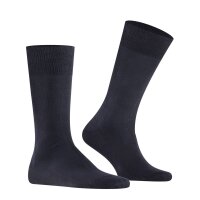 FALKE Herren Socken - Cool 24/7, Businessstrumpf, Kurzstrumpf, Uni Dunkelblau 45-46