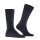 FALKE Herren Socken - Cool 24/7, Businessstrumpf, Kurzstrumpf, Uni Dunkelblau 45-46