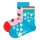 Happy Socks Kinder Socken unisex, 2er Pack - Crew Socks, Bio-Baumwolle, Farbmix