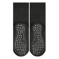 FALKE Kids Stopper Socks - Catspads, Anti-slip, Socks, Full Sole, Merino Wool Black 23-26
