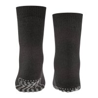 FALKE Kinder Stoppersocken - Catspads, Anti-Rutsch, Socken, Vollsohle, Merino-Wolle Schwarz 23-26
