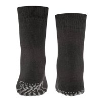 FALKE Kids Stopper Socks - Catspads, Anti-slip, Socks, Full Sole, Merino Wool Black 27-30