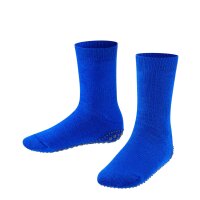 FALKE Kinder Stoppersocken - Catspads, Anti-Rutsch, Socken, Vollsohle, Merino-Wolle Blau 23-26