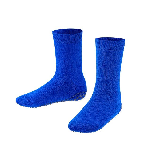 FALKE Kids Stopper Socks - Catspads, Anti-slip, Socks, Full Sole, Merino Wool Blue 35-38
