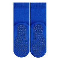 FALKE Kids Stopper Socks - Catspads, Anti-slip, Socks, Full Sole, Merino Wool Blue 35-38