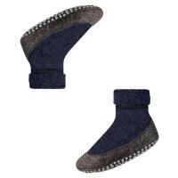 FALKE Kids slippers - Cosyshoe, slippers, anti-slip, virgin wool Dark blue 31-32