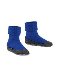 FALKE Kids slippers - Cosyshoe, slippers, anti-slip, virgin wool Blue 29-30