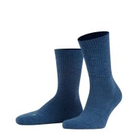 FALKE Unisex Sportsocks - Walkie Light, Trekking and Hiking Socks, plain Colours Blue (Denim) 42-43 (UK 8-9)