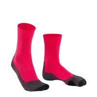 FALKE Damen Socken - Trekking Socken TK 2, Ergonomic, Merinowoll-Mix Pink 39-40