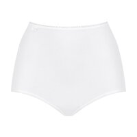 Sloggi Damen Slip Maxi, 6er Pack - 24/7 Microfibre, einfarbig Weiß 42