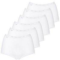 Sloggi Damen Slip Maxi, 6er Pack - Basic+, einfarbig