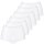 Sloggi Damen Slip Maxi, 6er Pack - Basic+, einfarbig Weiß 40