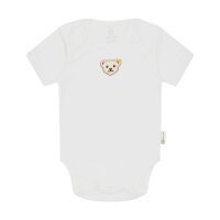 Steiff Baby Body - Strampler, Baumwolle, Bär, Logo,...