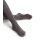 FALKE Damen Strumpfhose - Cotton Touch, Blickdicht Anthrazit L (44-46)