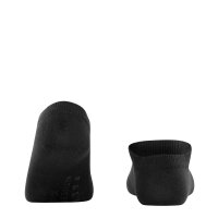 FALKE Womens sneaker socks - Active Breeze, single-coloured, Lyocell fibre Black 39-42 (UK 5.5-8)