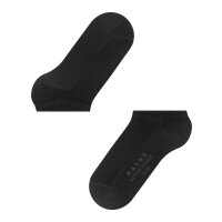 FALKE Womens sneaker socks - Active Breeze, single-coloured, Lyocell fibre Black 39-42 (UK 5.5-8)