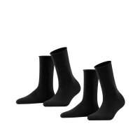 FALKE Damen Socken, 2er Pack - Happy, Kurzsocken,...