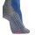 FALKE Men’s Sports Socks – RU4 Endurance, Running Socks, Medium Cushioning Blue/Grey 42-43 (8-9 UK)