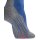 FALKE Mens Ergonomic Fitness Running Socks, Sport System - RU4 Sports Socks Blau/Grau 44-45 (9.5-10.5 UK)