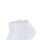 FALKE Damen Socken, 2er Pack - Happy, Sneakersocken, einfarbig Weiß 35-38