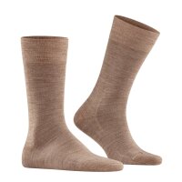 FALKE mens socks - Sensitiv Berlin, short stocking, comfort waistband, plain Beige 39-42 (UK 5.5-8)