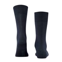 FALKE mens socks - Sensitiv Berlin, short stocking, comfort waistband, plain Dark blue 43-46 (UK 8.5-11)