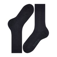 FALKE mens socks - Sensitiv Berlin, short stocking, comfort waistband, plain Dark blue 43-46 (UK 8.5-11)