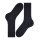 FALKE mens socks - Sensitiv Berlin, short stocking, comfort waistband, plain Dark blue 43-46 (UK 8.5-11)