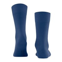 FALKE Herren Socken - Sensitiv Berlin, Kurzstrumpf, Komfortbund, Uni Blau 47-50