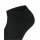 FALKE Womens Sneaker Socks - ClimaWool, plain, merino wool Black 37-38