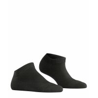 FALKE Damen Sneakersocken - ClimaWool, einfarbig, Merinowolle Anthrazit 39-40