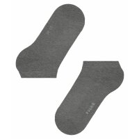 FALKE Womens Sneaker Socks - ClimaWool, plain, merino wool Grey 37-38