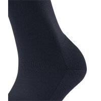 FALKE Womens Socks - ClimaWool, short socks, single color Black blue 37-38